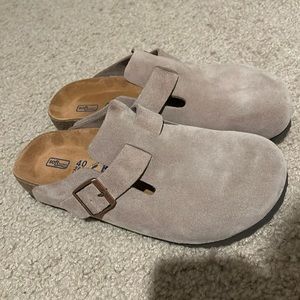 Birkenstock Bostons - size 40 - worn three times!